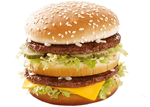 Big Mac Classic Burger PNG image