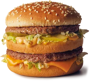 Big Mac Classic Burger PNG image