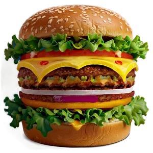 Big Mac Customized Png 64 PNG image