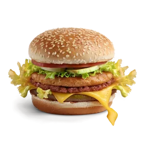 Big Mac Deluxe Png Gyy60 PNG image