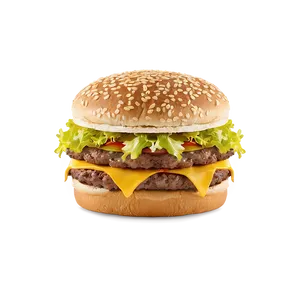 Big Mac Double Patty Png Xnf53 PNG image
