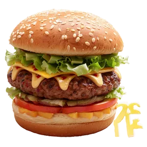 Big Mac Gourmet Version Png Ssi53 PNG image