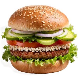 Big Mac Sesame Bun Png 05252024 PNG image