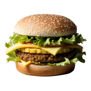 Big Mac Vegan Version Png 45 PNG image