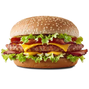 Big Mac With Bacon Png 64 PNG image