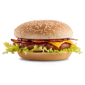 Big Mac With Bacon Png Klb PNG image