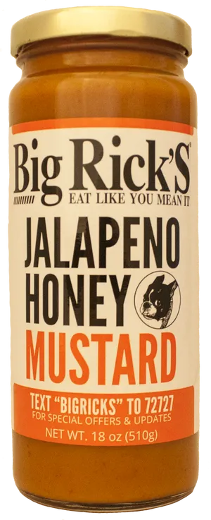 Big Ricks Jalapeno Honey Mustard Jar