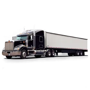 Big Rig Truck Sunset PNG Nyy