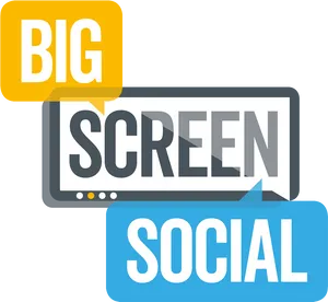 Big Screen Social Logo