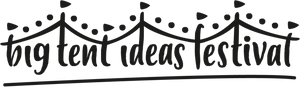 Big Tent Ideas Festival Logo PNG image