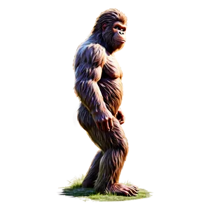 Bigfoot Crossing Sign Png Tmy38 PNG image