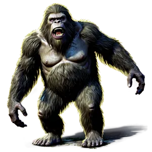 Bigfoot In American Folklore PNG Frk