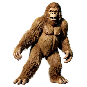 Bigfoot In Popular Culture Png Hsy PNG image