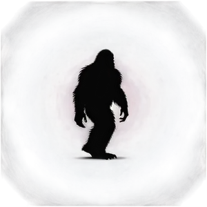 Bigfoot Silhouette Png 05232024 PNG image