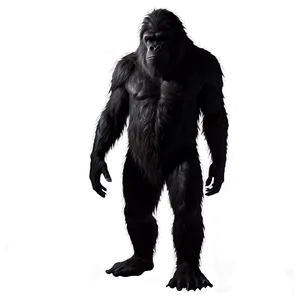 Bigfoot Silhouette Png 35 PNG image