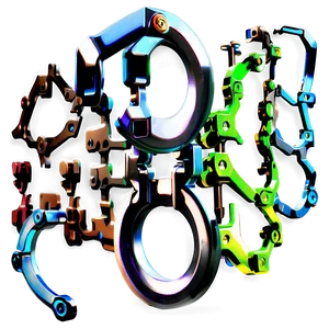 Bike Chain In Motion PNG 17