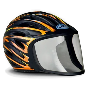 Bike Helmet With Visor PNG Eow
