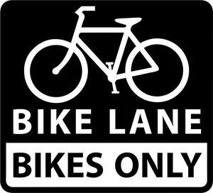 Bike Outline Artistic Representation