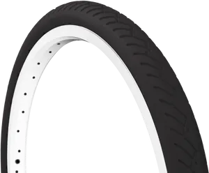 Bike Tire White Sidewall PNG image