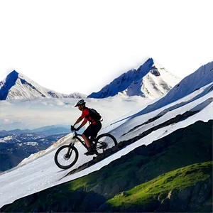 Biking On Mountain Peaks PNG Ems65 PNG