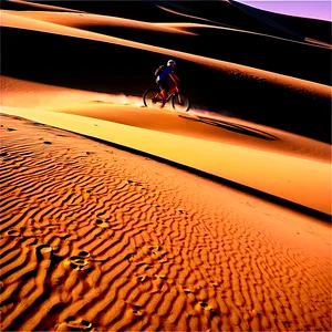 Biking On Sand Dunes PNG Mbu54 PNG
