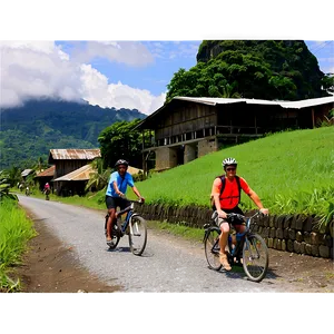 Biking Through Historic Towns PNG Reo PNG