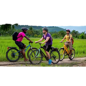 Biking Through The Countryside PNG 20 PNG