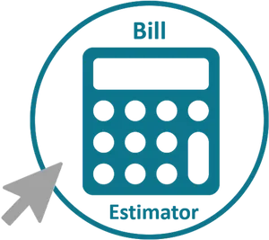 Bill Estimator Calculator Icon PNG image
