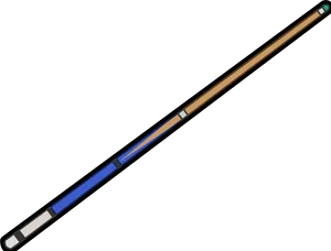 Billiard Cue Illustration