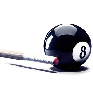 Billiard Eight Ball Art Png Xaj53 PNG image