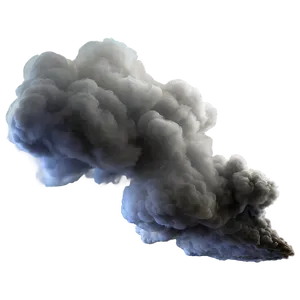 Billowing Black Smoke Png 05252024 PNG image
