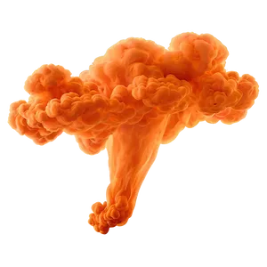Billowing Orange Smoke PNG Cpi32 PNG