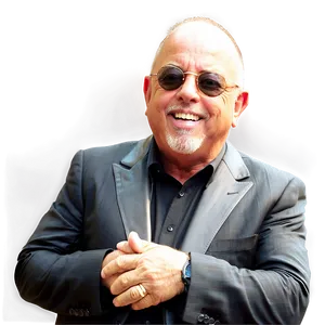 Billy Joel Candid Shot PNG Oij