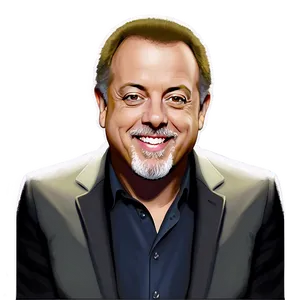 Billy Joel Creative Portrait Png 86 PNG image