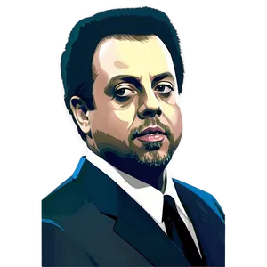 Billy Joel Creative Portrait Png Xgt PNG image