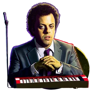Billy Joel Fan Art PNG Goi57 PNG