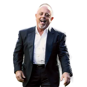 Billy Joel In Action PNG 1 PNG