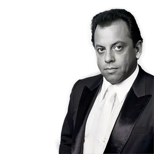 Billy Joel In Black And White Attire PNG 66 PNG