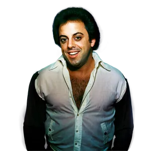 Billy Joel In The 70s PNG Jfw PNG