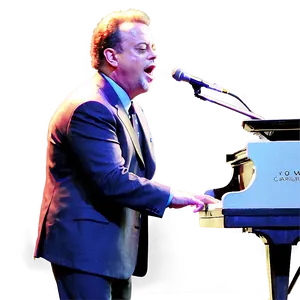 Billy Joel Piano Performance PNG Efy24 PNG
