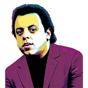 Billy Joel Pop Art Png 06252024 PNG image