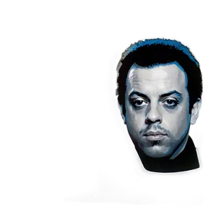 Billy Joel Portrait PNG 06252024