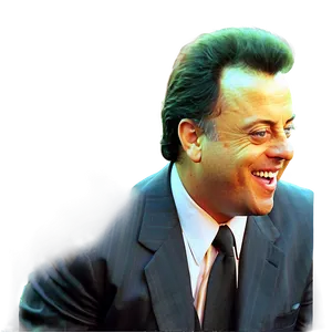 Billy Joel Portrait PNG Boq