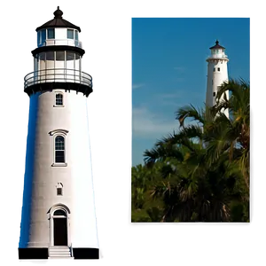 Biloxi Lighthouse Mississippi Png 36 PNG image