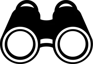Binoculars Icon Outline PNG image