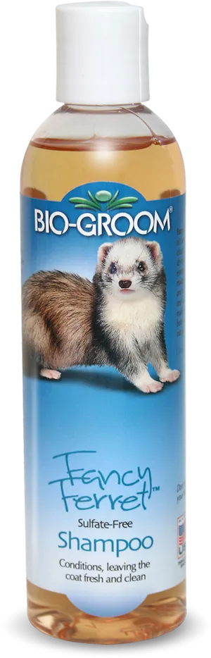 Bio Groom Fancy Ferret Shampoo Bottle PNG image