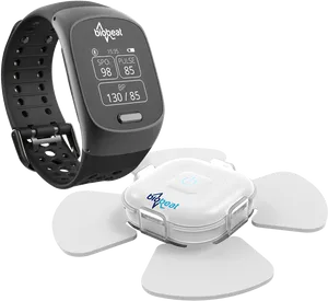 Biobeat Wearable Blood Pressure Monitor PNG image