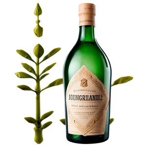 Biodegradable Liquor Bottle PNG 41