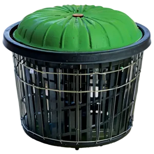 Biodegradable Trash Bin Operation PNG 05252024