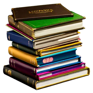 Biography Books Stack PNG Qbr PNG